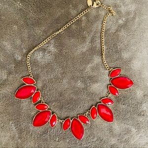 Red Statement Necklace